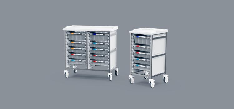 Hospital Care Tray Trolley